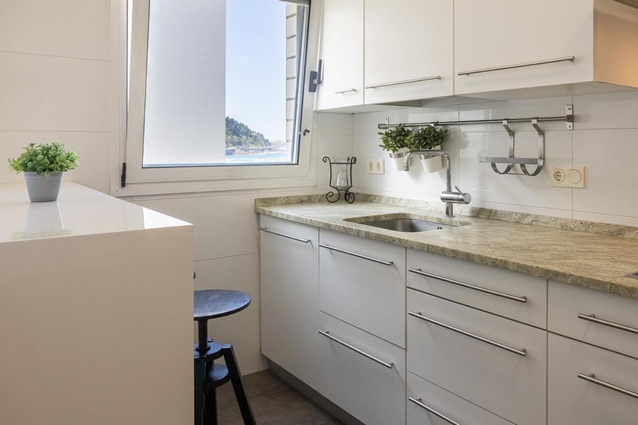 Egona-San Luis 2 Vivienda, Playa Y Garaje Lejlighed Zarautz Eksteriør billede