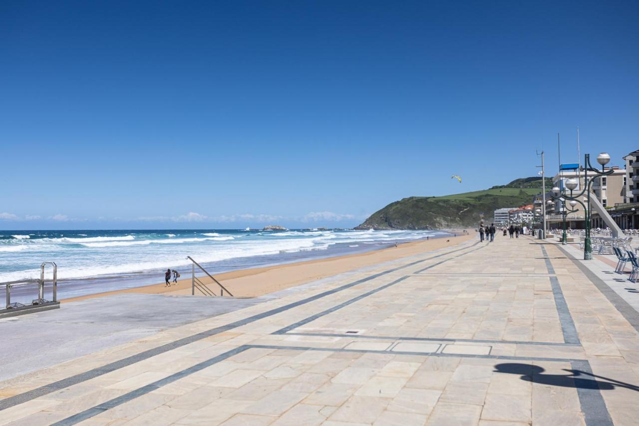 Egona-San Luis 2 Vivienda, Playa Y Garaje Lejlighed Zarautz Eksteriør billede